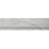 Плитка Alpas керамогранит Ступень фронтальная часть комплекта Fossil Grigio матовая 120x30