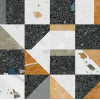 Плитка Stellato-R Multicolor 8L13 матовая мультиколор терраццо, камень 80x80 11мм Arcana