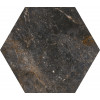 Керамогранит Mijares - Cerlat 30x23 настенная Kenia Hex гладкая матовая черный