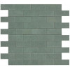 Плитка Boost Sage Minibrick 9Bmm матовая зеленый бетон, цемент 31x31 Atlas Concorde