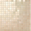 Плитка Marvel Beige Mosaico Lappato Asme бежевый мрамор 30x30 10мм Atlas Concorde