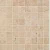 Плитка Marvel Beige Mosaico Matt Ask8 бежевый мрамор 30x30 10мм Atlas Concorde