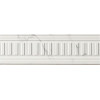 Плитка Marvel Calacatta Fregio Asde белый мрамор 31x10 9мм Atlas Concorde