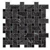 Плитка Marvel Grigio Intenso Basket Weave Matt Aovk матовая темно-серый мрамор 31x31 Atlas Concorde