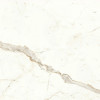 Плитка Marvel Calacatta Prestigio Silk A3W2 сатинированная белый мрамор 75x75 9мм Atlas Concorde