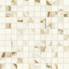 Плитка Marvel Calacatta Imperiale Mosaico Lapp A426 глянцевая белый мрамор 30x30 Atlas Concorde