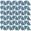 Плитка Raw Blue Flag 9Rfb матовая синий бетон, цемент 32x31 Atlas Concorde