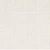 Плитка Aplomb White Mosaico Arch A6Sk матовая белый под обои, краска, штукатурка, однотонная 32x32 Atlas Concorde