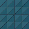 Плитка Arkshade Blue Mosaico Flag 9Afb синий бетон, цемент, с золотом 31x31 Atlas Concorde