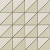 Плитка Arkshade Light Clay Mosaico Flag 9Afc белый бетон, цемент, с золотом 31x31 Atlas Concorde