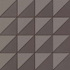 Плитка Arkshade Deep Grey Mosaico Flag 9Afg темно-серый бетон, цемент, с золотом 31x31 Atlas Concorde