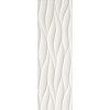 Плитка Lumina 75 Curve White Matt Flmr 3d, матовая белый однотонная 75x25 9мм Fap Ceramiche