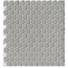 Плитка Milano&Floor Grigio Round Mosaico Matt Fnsx матовая серый бетон, цемент 33x30 9мм Fap Ceramiche