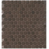 Плитка Milano&Floor Corten Round Mosaico Matt Fnsw матовая коричневый 33x30 9мм Fap Ceramiche