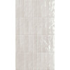 Плитка Glim Ghiaccio Brillante Frmr глянцевая белый однотонная, краска, штукатурка 24x6 Fap Ceramiche