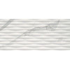 Плитка Roma 110 Fold Statuario Flze матовая, 3d белый мрамор 110x50 9мм Fap Ceramiche