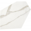 Плитка Roma Diamond Caleido Statuario Bri Fnkq глянцевая белый мрамор 52x37 9мм Fap Ceramiche