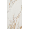 Плитка Roma Gold Calacatta Oro Brill Fpz1 глянцевая белый мрамор 120x60 Fap Ceramiche