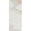 Плитка Roma Gold Calacatta Oro Brillante Fqcr глянцевая белый мрамор 120x50 Fap Ceramiche