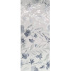 Плитка Milano Mood Flower Blu Fqdc белый с рисунком, краска, штукатурка, под обои 120x50 Fap Ceramiche