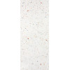 Плитка Materia Brillante Gocce Bianco Ftom белый терраццо 120x50 Fap Ceramiche