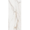 Плитка Elements Lux Calacatta Gold Lappato A2N8 глянцевая белый мрамор 278x120 6мм Keope