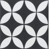 Плитка Stamp Black Glzportl S17612.6 матовая черный краска, штукатурка, бетон, цемент 20x20 9мм Yurtbay