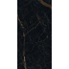 Плитка Forte Dei Marmi Ombra Di Caravaggio Lapp 610015000668 глянцевая черный мрамор 160x80 9мм Атлас Конкорд