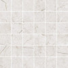 Плитка Contempora Pure Mosaico 610110000127 патинированная белый камень 30x30 9мм Италон