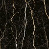 Плитка Charme Extra Laurent Lux 610015000554 глянцевая черный мрамор 60x60 9мм Италон