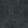 Мозаика Materia Titanio Mosaico Материя Титанио 610110000253 матовая черный камень 30x30 9мм Италон