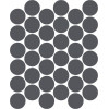 Плитка Eternum Glass Avio Mosaico Lounge 620110000193 глянцевая черный краска, штукатурка 30x26 9мм Италон