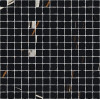 Мозаика Charme Deluxe Sahara Noir Mosaico Split Шд Сахара Нуар Сплит 620110000124 патинированная черный мрамор 30x30 9мм Италон