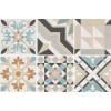 Плитка керамогранит Artkera Group 20x20 Design Mix 3 GP2020DMX11 Design Art Матовая