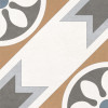 Плитка керамогранит Artkera Group 20x20 Bruno GP2020DNN01 Design Art Матовая