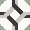 Плитка керамогранит Artkera Group 20x20 Remo GP2020DNN04 Design Art Матовая