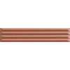 Керамогранит 25x5 15мм Up Avana Cannettato Glossy глянцевая Ava