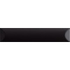 Керамогранит 25x5 15мм Up Black Cuscino Glossy глянцевая Ava
