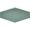 Плитка Cifre 20x10 настенная Decor Viena Graphite рельефная глянцевая темно-серый