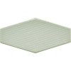 Плитка Cifre 20x10 настенная Decor Viena Mist рельефная глянцевая зеленый