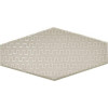 Плитка Cifre 20x10 настенная Decor Viena Pearl рельефная глянцевая серый