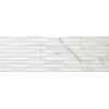 Плитка Cifre 90x30 настенная Rlv Sigma Statuario Mate рельефная матовая белый