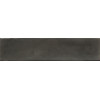 Плитка Cifre 30x8 настенная Opal Black гладкая + рельефная глянцевая черный