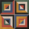 Керамогранит Scs Mandala Red MPL-061858 20x20 8.5мм матовая Simpolo