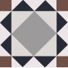 Керамогранит Эклектика Бристоль матовая 20x20 8мм Smile Tile