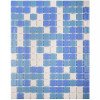 Мозаика Mixed 100/102/106 Dot глянцевая 40x32 4мм Vidrepur