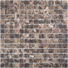 Мозаика Classic Dark Emperador Matt матовая 31x31 8мм Wild Stone