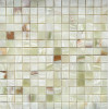 Мозаика Classic Green Onyx полированная 31x31 7мм Wild Stone