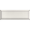 Плитка Mayolica 23x8 настенная Frame Bone гладкая глянцевая кремовый
