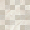 Плитка Керлайф мозаика 30x30 Мозаика ONICE PERLA MOSAIC глянцевая серый
